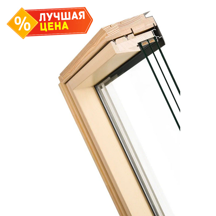 Окно мансардное FTT U6 Thermo 134х98